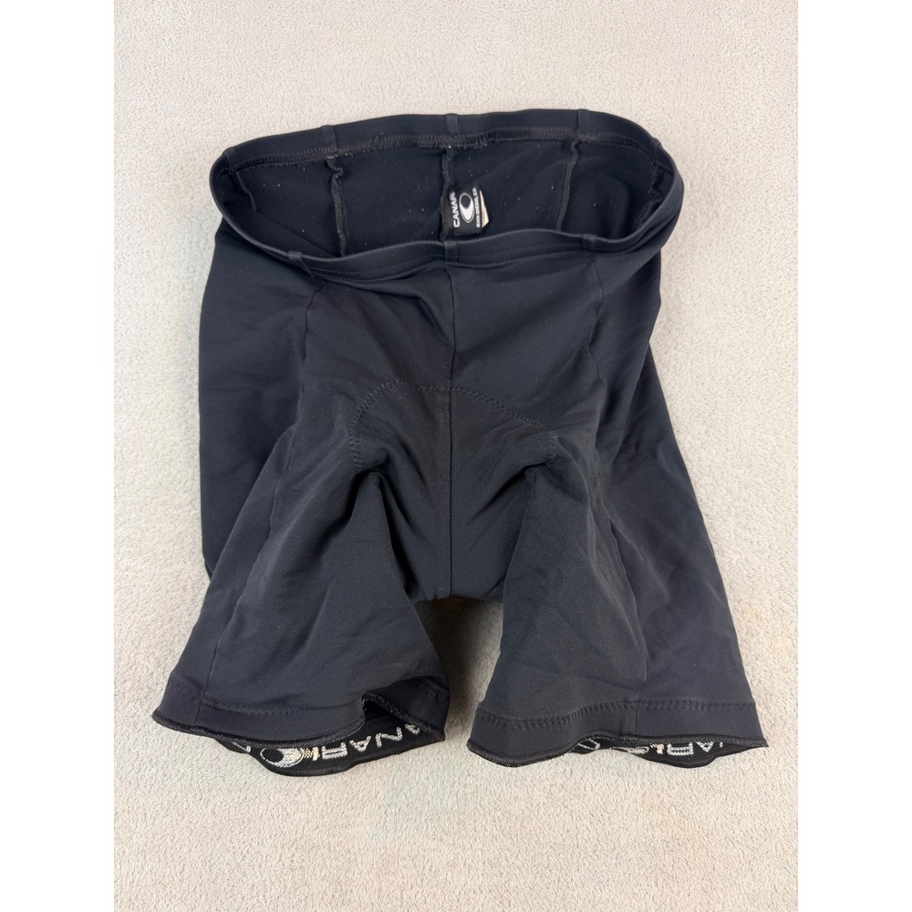 Canari Men's Small Black Cycling Shorts Padded Chamois Bicycle Bike Riding Pants
